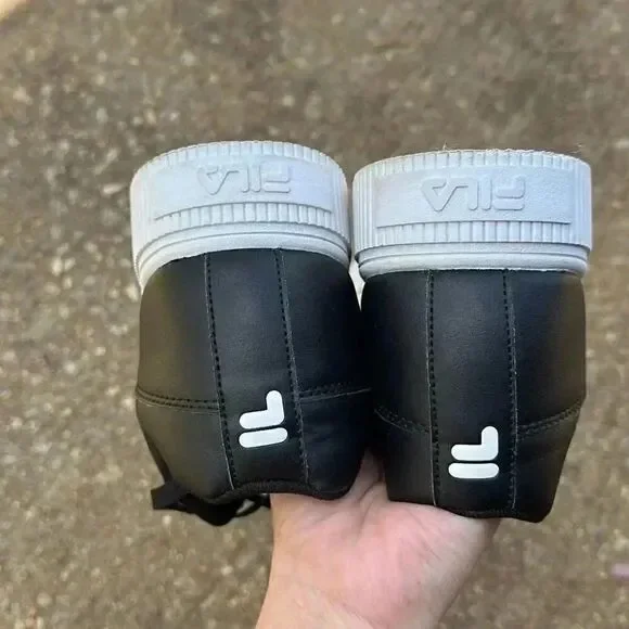 Fila Unlock Court Black Synthetic Lifestyle Sneakers Shoes Men’s Size 11 - Picture 6 of 10